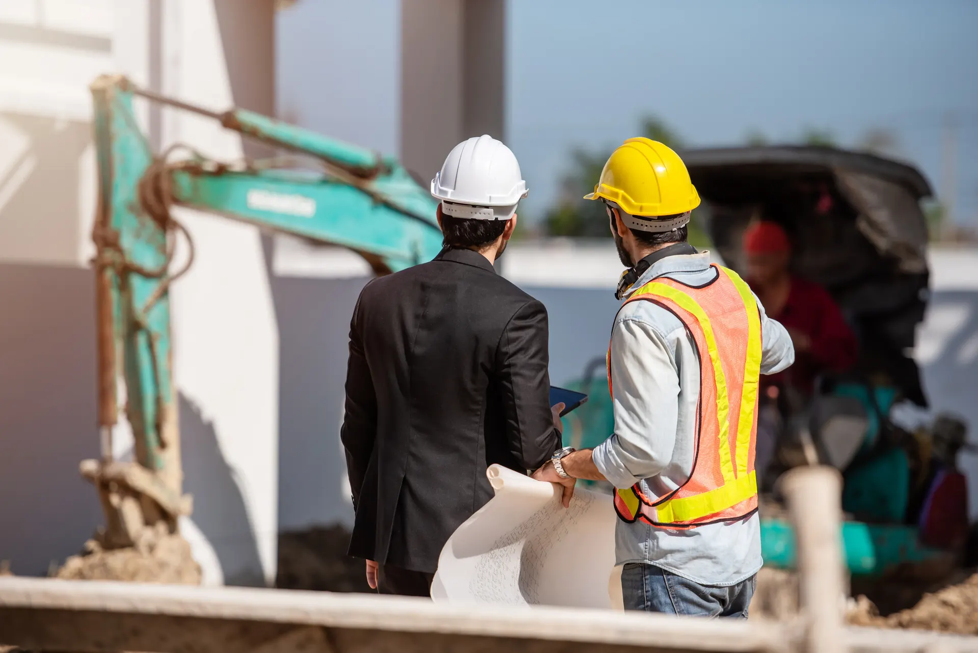 Coordinating construction, civil works and industrial project support.